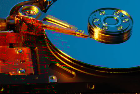 Is in-house degaussing a safe way to erase data?
